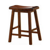 Coaster Durant Wooden Counter Height Stools Chestnut (Set of 2) Model 180069